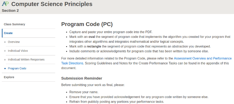 Program Code